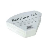 Filterposer 1x4 hvid 200stk